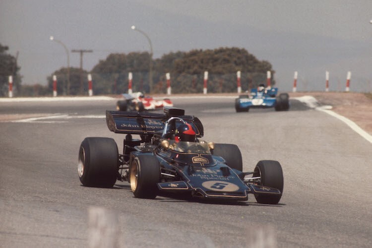 Emerson Fittipaldi in Jarama 1972