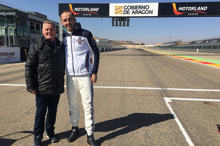 Johnny Herbert und Robert Kubica