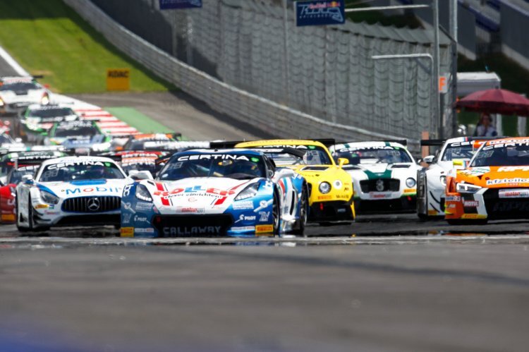 Die Corvette C7 GT3 R liegt ganz vorne