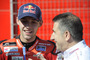 Können wieder lachen: Jonas Folger und Aspar-Teamchef Jorge Martinez