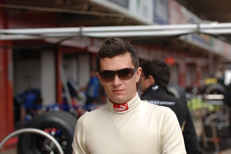 Mikhail Aleshin kurz vor dem finalen Rennen