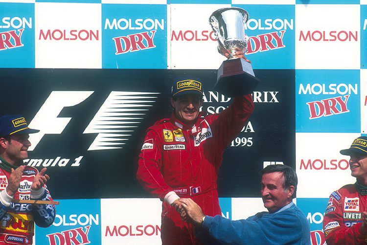 Jean Alesi in Kanada 1995