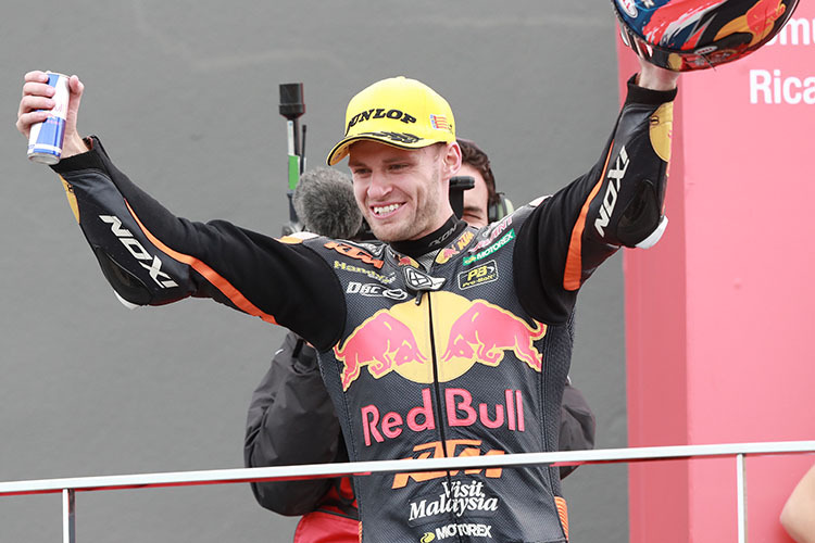 Brad Binder bejubelte seinen fünften Saisonsieg