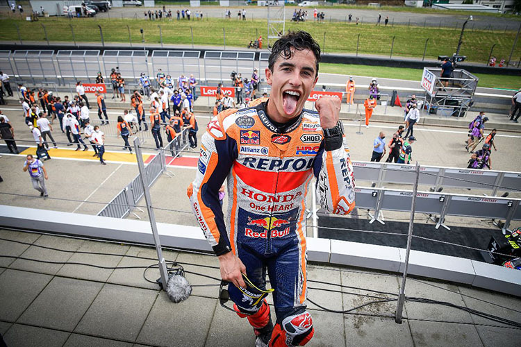 Deutschland-GP-Sieger Marc Márquez