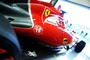 Das Logo von Alfa Romeo auf dem Formel-1-Ferrari
