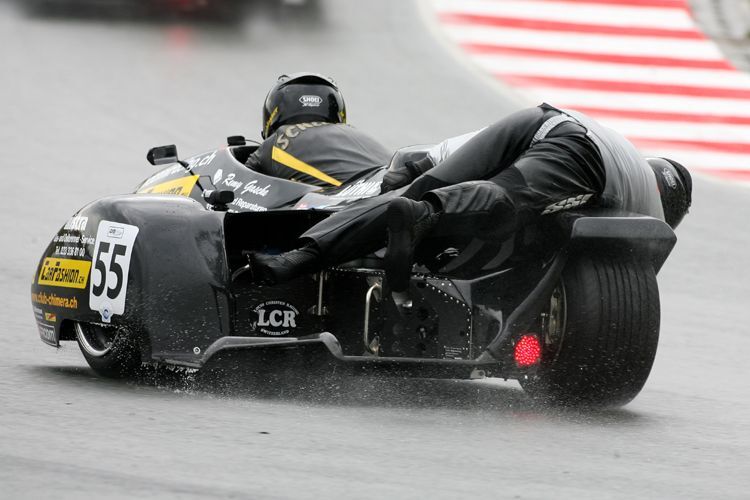 IDM Sidecar: Markus Schlosser und Adolf Hänni.