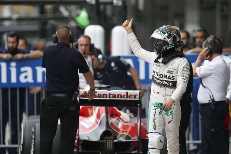 Daumen hoch: Nico Rosberg