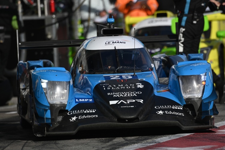 Ein Oreca 07 (LMP2) aus der Asian Le Mans Series