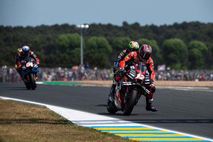 Maverick Viñales vor Franco Morbidelli