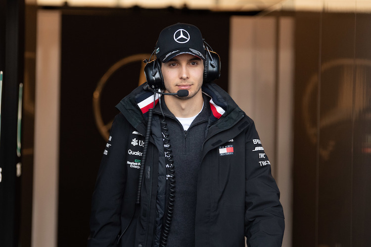 Esteban Ocon absolviert sein letztes Wochenende als Mercedes-Reservist, ab Montag gehört er zu Renault