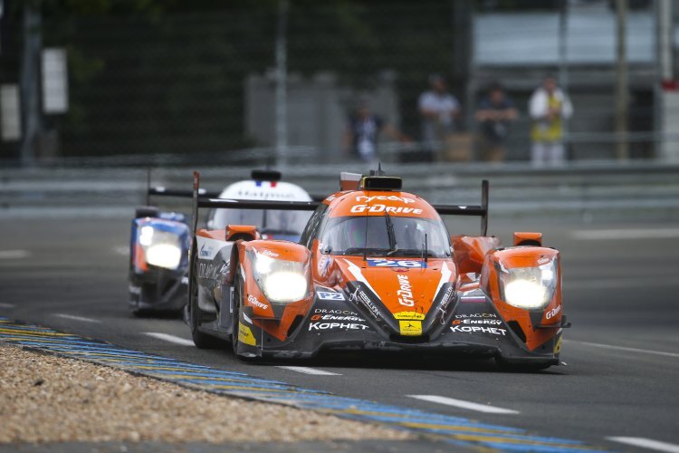 Gehört zu den Favoriten in Le Mans: Der Oreca 07 von G-Drive Racing