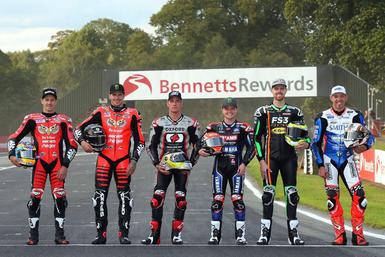 Die BSB-Showdown-Finalisten 2019: Brookes, Redding, Bridewell, Mackenzie, Buchan und Hickman (v.l.)