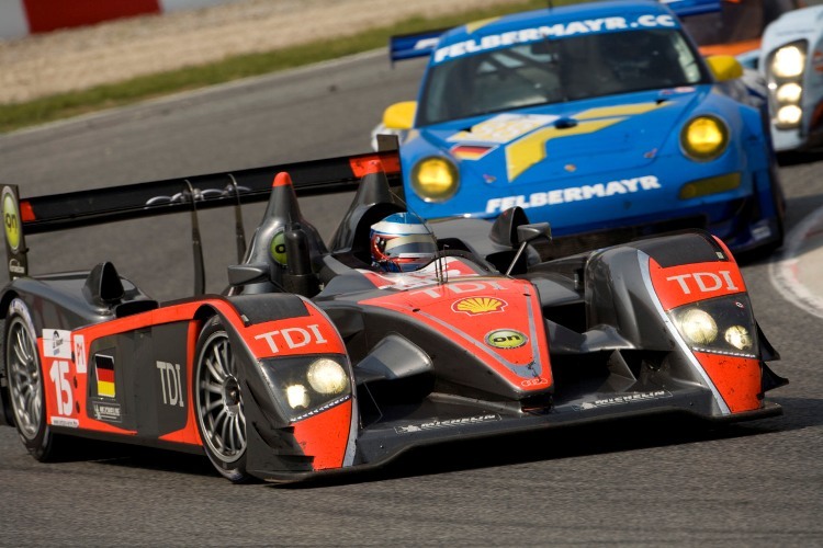 Auch die Audi R10 von Kolles müssen 30kg einladen.