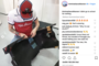 Kimi Räikkönen an der Arbeit