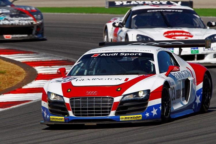 Einer der Audi R8 LMS von United Autosports
