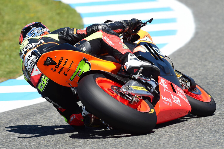 Simone Corsi auf der Forward-KLX beim Jerez-GP 2014