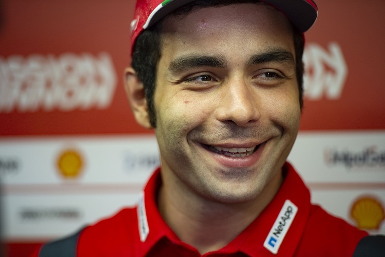 Danilo Petrucci hat gut lachen