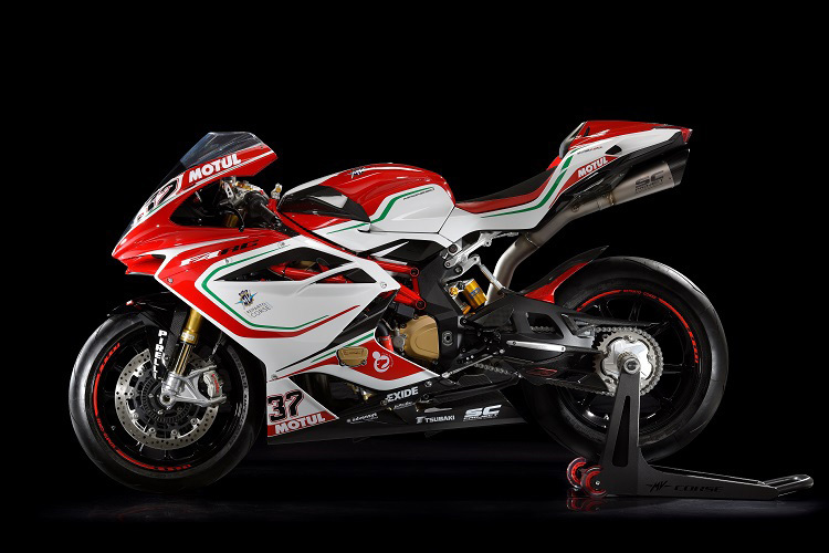 In Varese werden weiterhin Schmuckstücke wie die MV Agusta F4RC gebaut 