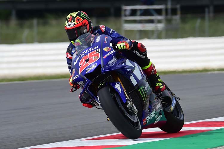 Maverick Viñales auf der Yamaha M1