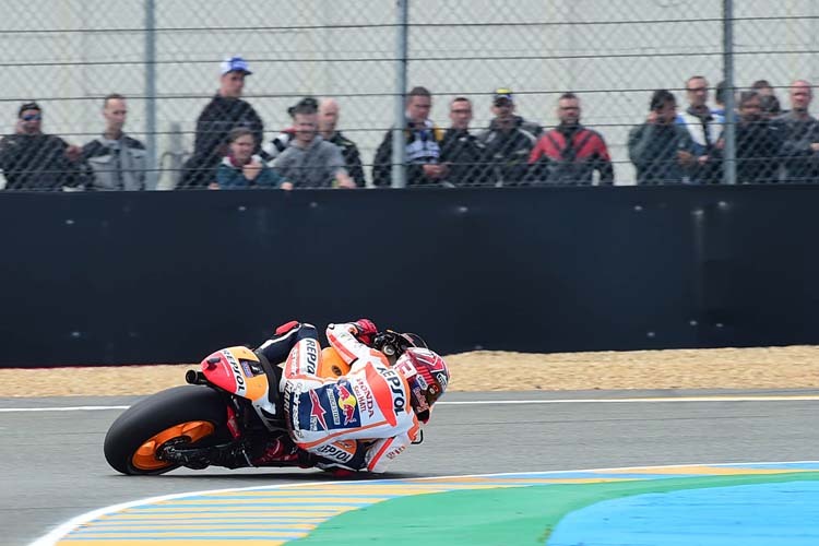 Marc Márquez tritt in Le Mans gegen vier starke Yamaha-Piloten an