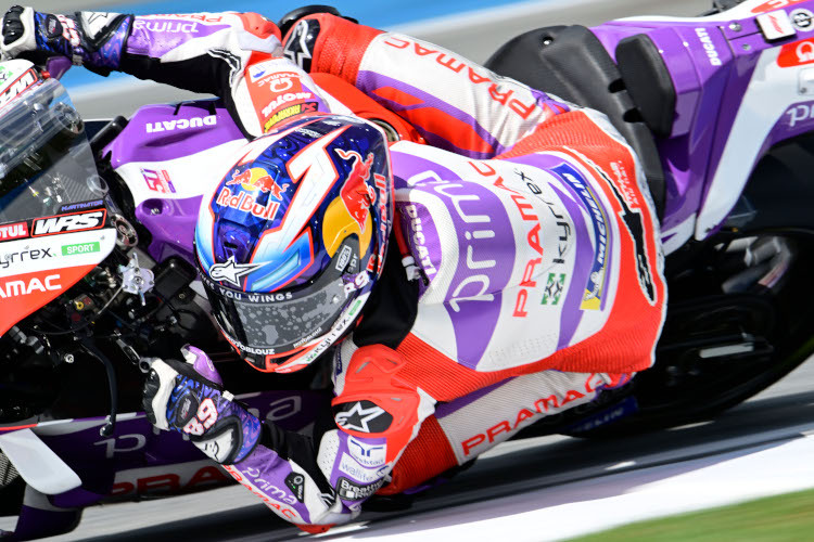 Jorge Martin bei der Arbeit