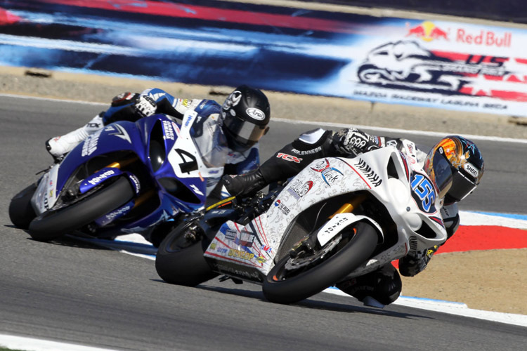 Ben Bostrom und Joshua Hayes gaben in Laguna Seca den Ton an