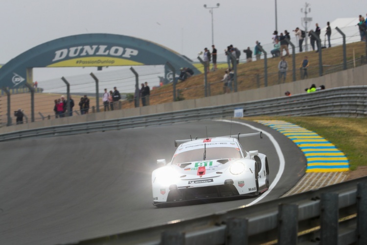 Der Werks-Porsche 911 RSR aus der GTE-Pro-Klasse