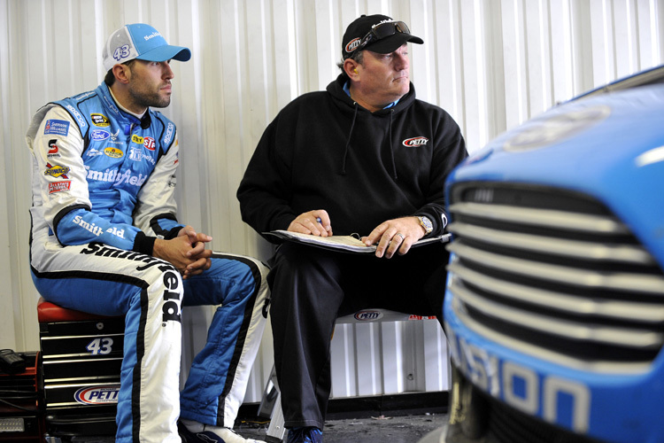 Aric Almirola und Todd Parrott