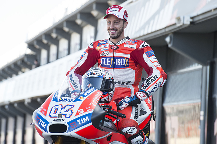 Andrea Dovizioso auf seiner Ducati Desmosedici GP