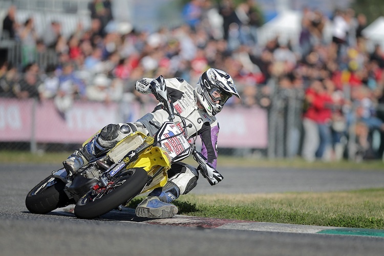 Ben Bostrom bei den SIC Supermoto Days