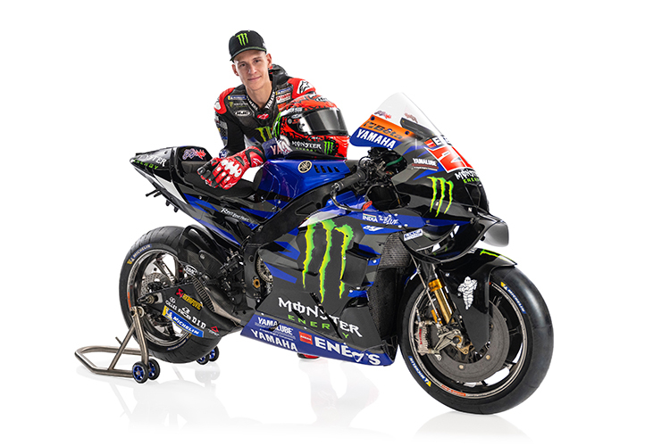 Vertrauter Look, neues Mindset: Fabio Quartararo, Yamaha