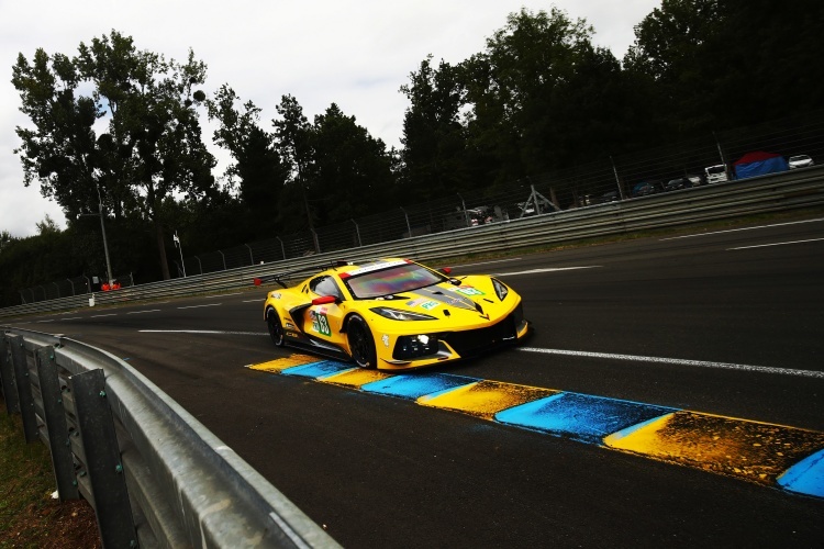 Weniger Gewicht und weniger Tankinhalt für die Corvette C8.R bei den 24h Le Mans