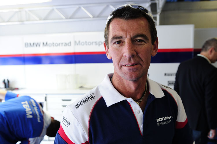 Troy Corser 2012 als BMW-Botschafter