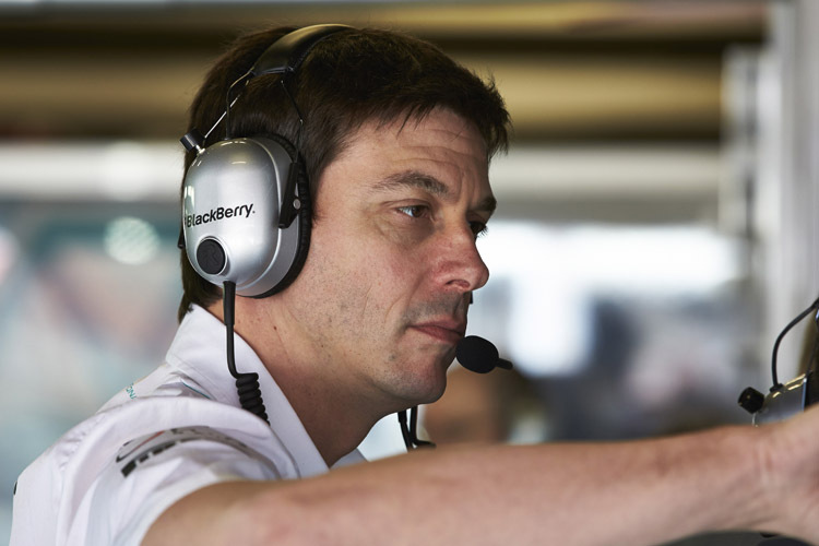 Mercedes-Motorsportdirektor Toto Wolff: «Wir rufen unsere Performance am Sonntag nicht ab»