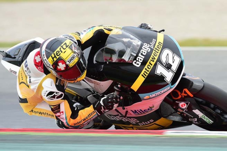 Tom Lüthi auf der Kalex beim Catalunya-GP