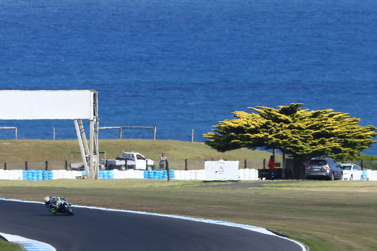 Valentino Rossi beim Australien-Test im Februar 2016