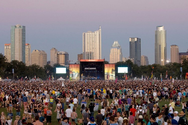Das ganze Jahr über finden in Austin Musikfestivals statt
