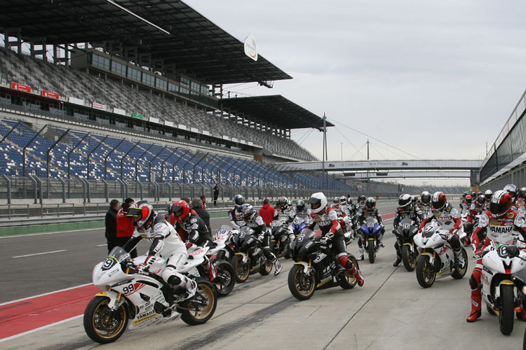 Eröffnungstraining auf dem EuroSpeedway Lausitz