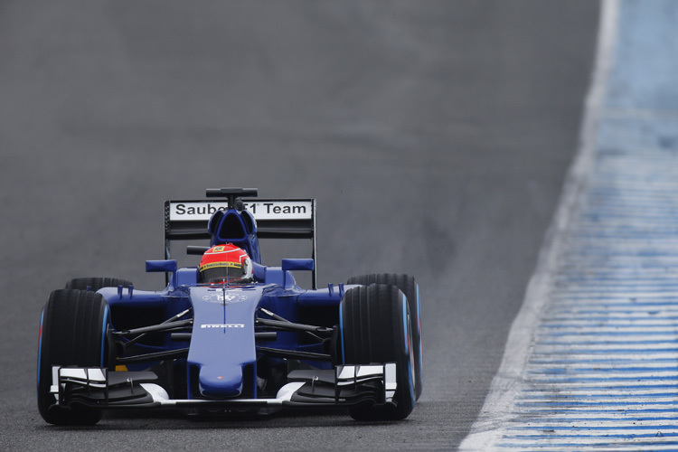 Felipe Nasr in Jerez