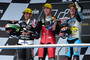 Jonas Folger siegte in Jerez souverän vor Johann Zarco (li.) und Tito Rabat (re.)