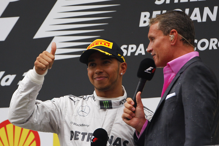 Lewis Hamilton und David Coulthard