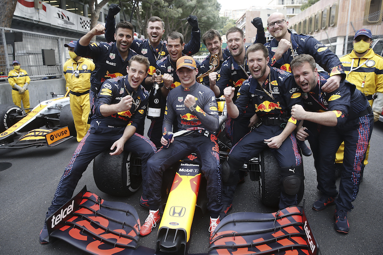 Max Verstappen in Monaco