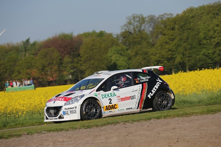 Christian Riedemann/Lara Vanneste im Peugeot 208 T16 R5