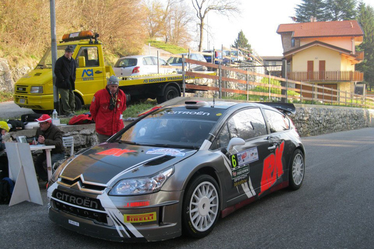 Robert Kubica bei der «Rally di Como»