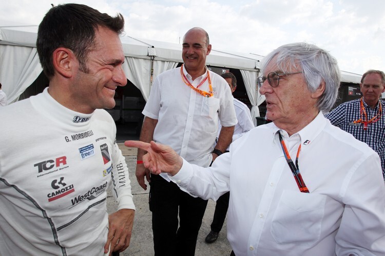 Bernie Ecclestone besucht die TCR