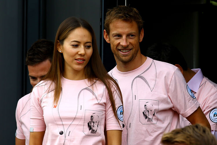 Jenson Button und Jessica Michibata haben geheiratet