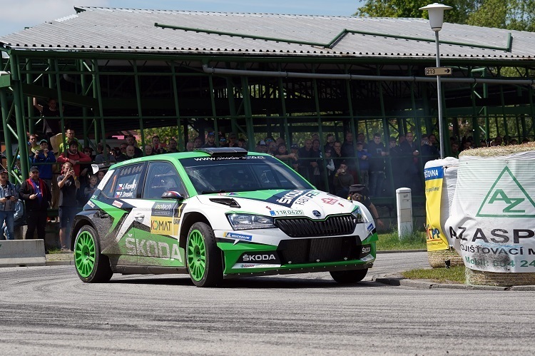 Jan Kopecky im Skoda Fabia R5 evo