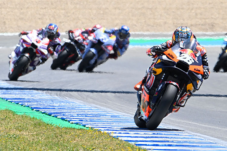 Im Rennen: Dani Pedrosa (26) auf Platz 6, Zarco rückte näher