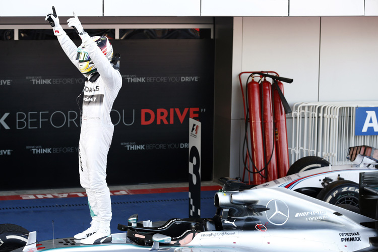 Russland-GP-Sieger Lewis Hamilton