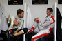 Sebastian Vettel und Michael Schumacher beim Race of Champions